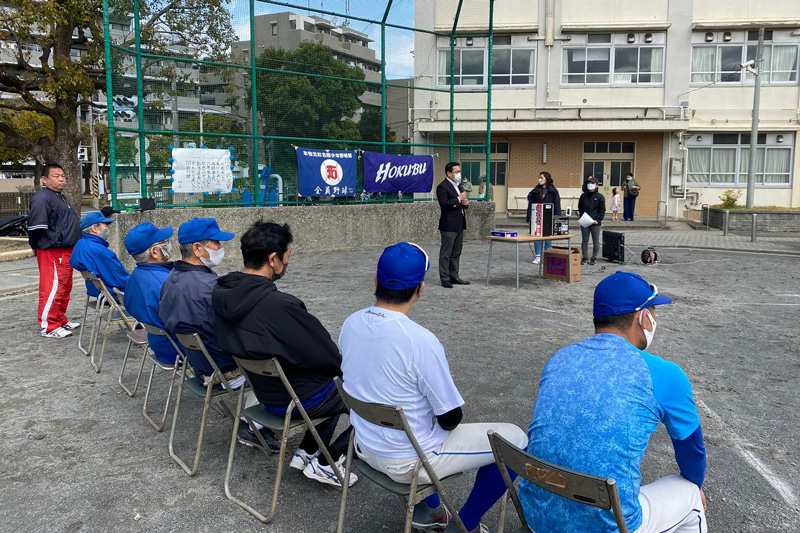 本牧元町北部少年野球部の可愛い後輩達