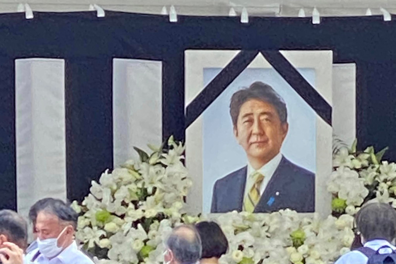 安倍晋三元総理、有難うございました