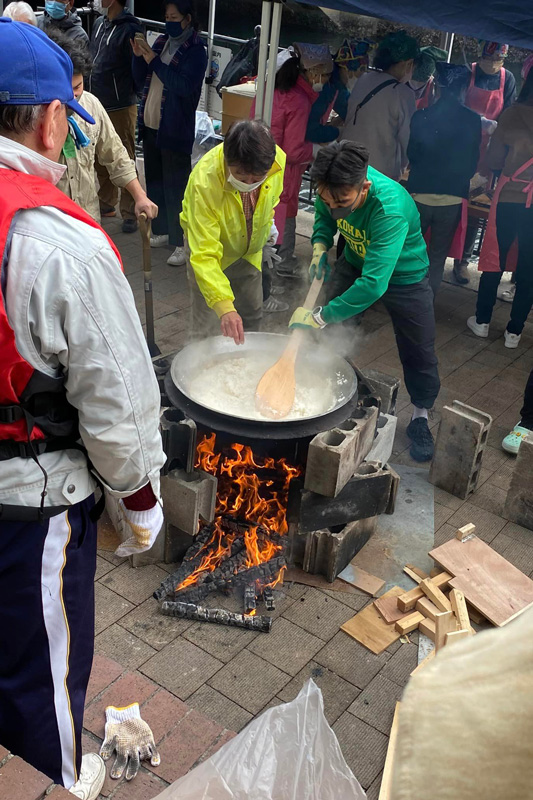 地域が主役「防災炊き出し大作戦」