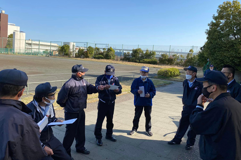 【横浜市中区】中区民ソフトボール大会開会式