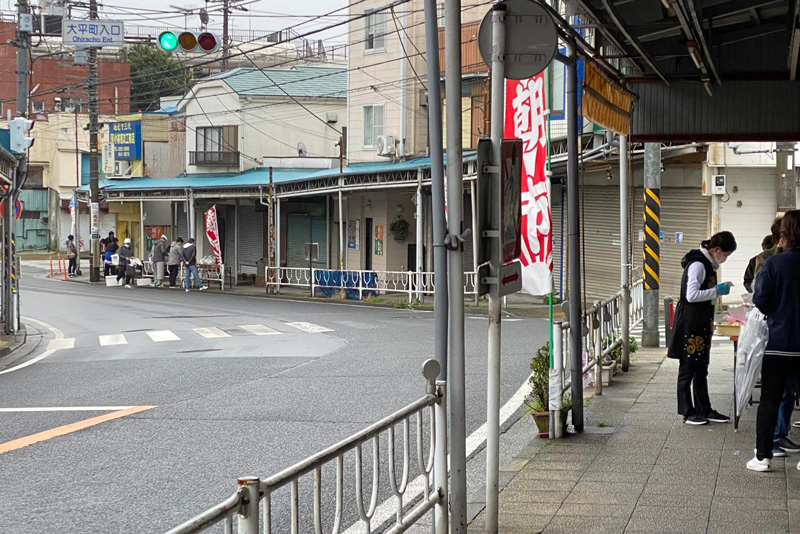 【横浜市中区】山元町2丁目商栄会朝市・朝飯会