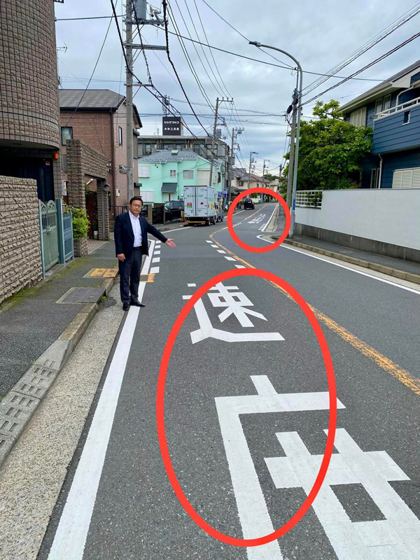 【路面標示】地域の声、実現いたしました