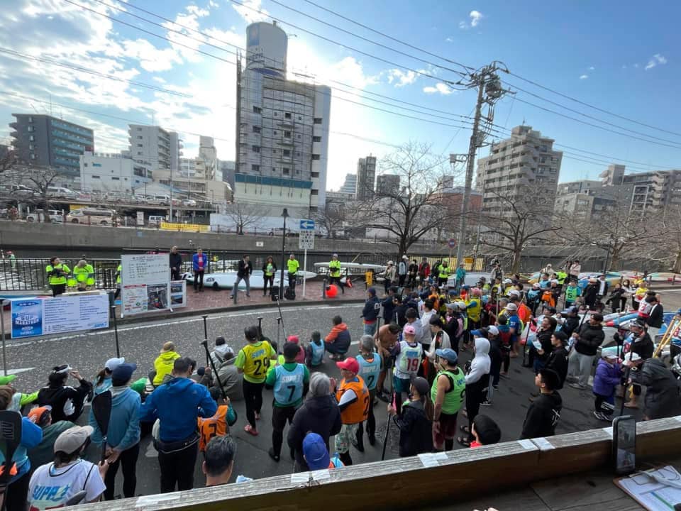 横浜でSUP国際大会