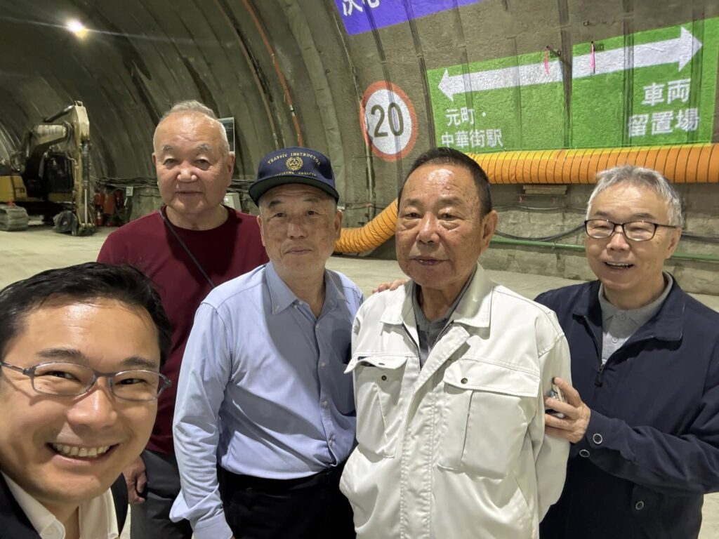 【みなとみらい線車両留置場建設工事】見学会に参加
