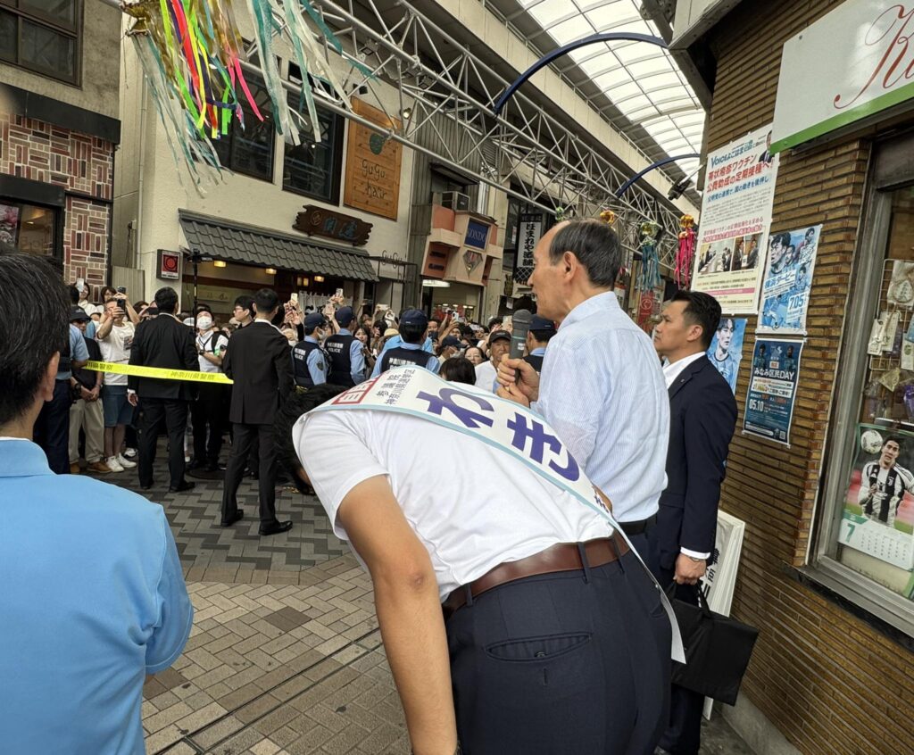 【参議院選挙】弘明寺駅・弘明寺商店街へ