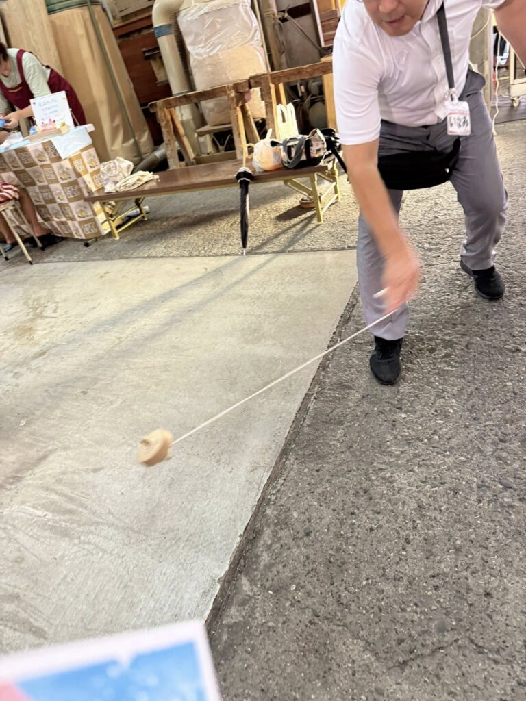 【麦田元気朝市祭り】昔遊びもありました！