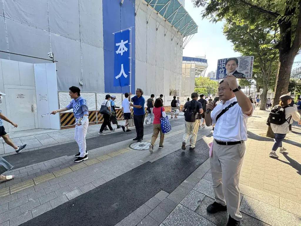 横浜市長選挙・最終日