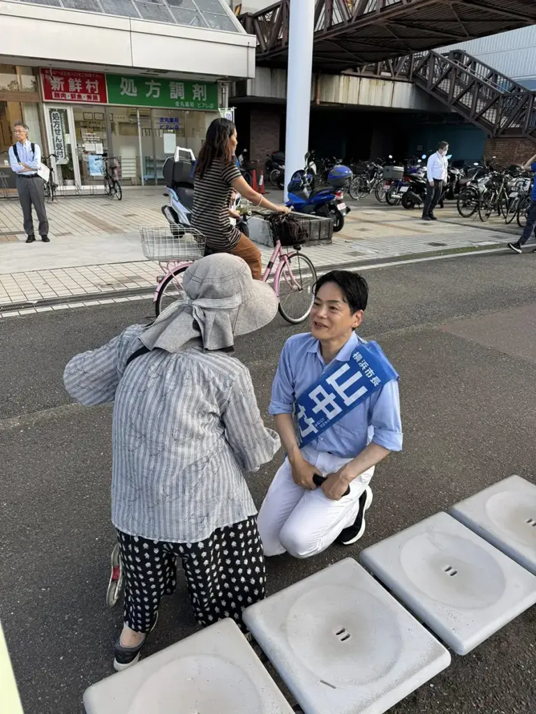 横浜市長選挙・最終日