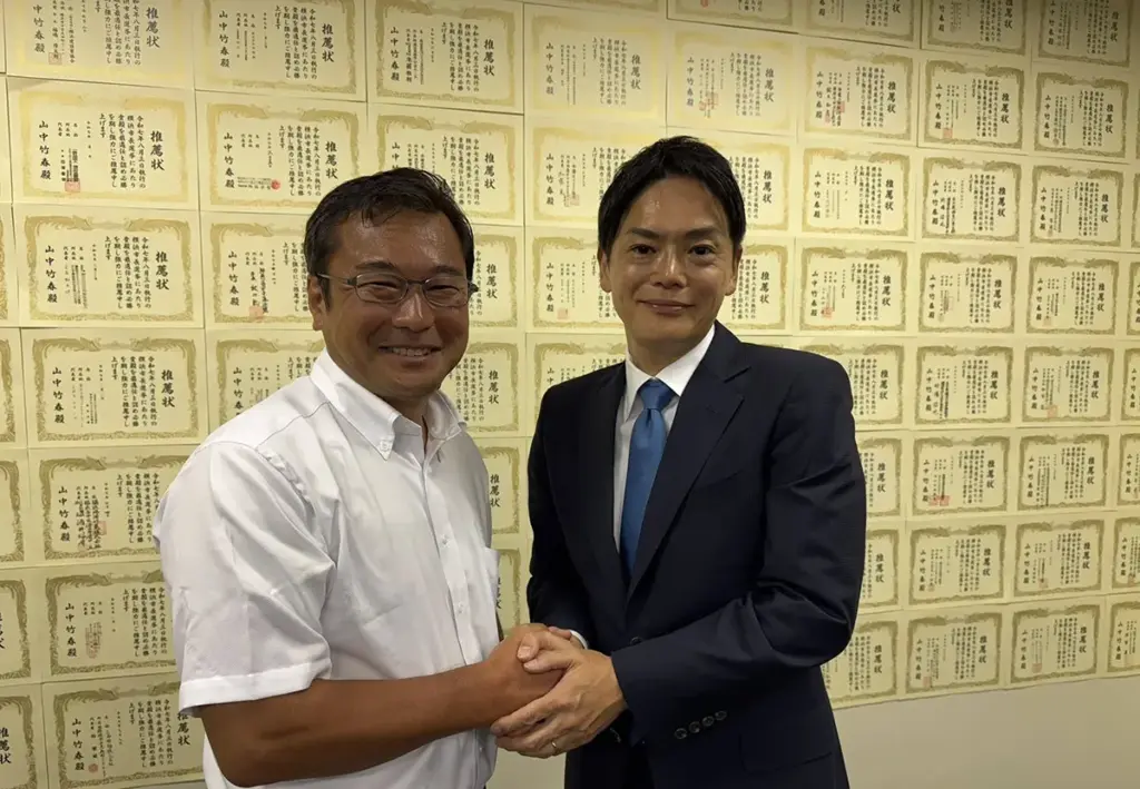 山中竹春　当確!!
