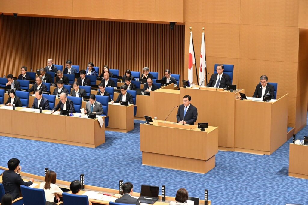 一般質問に登壇【令和７年第３回市会定例会】