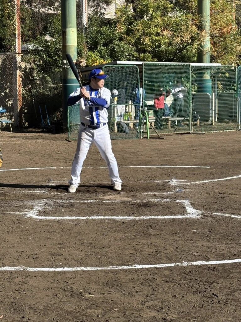 【横浜市会議員野球団交流試合】少年野球以来のセカンド