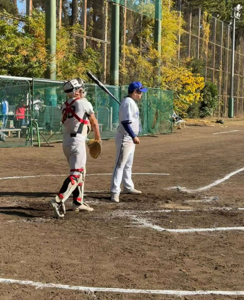 【横浜市会議員野球団交流試合】少年野球以来のセカンド