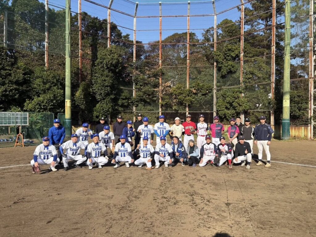 【横浜市会議員野球団交流試合】少年野球以来のセカンド