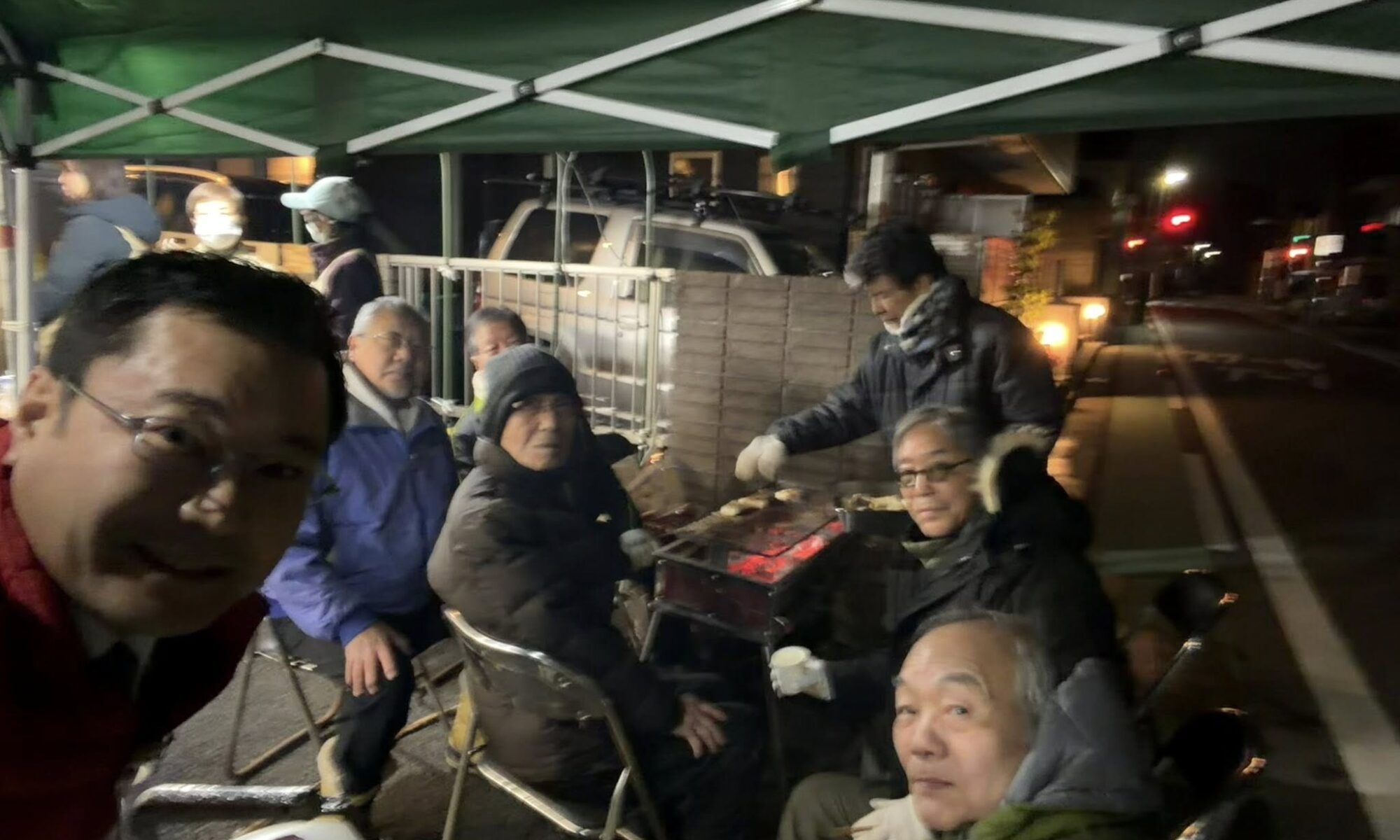 【火の用心】年末の地域夜警