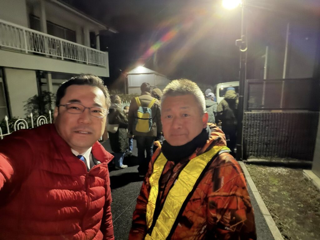 【火の用心】年末の地域夜警