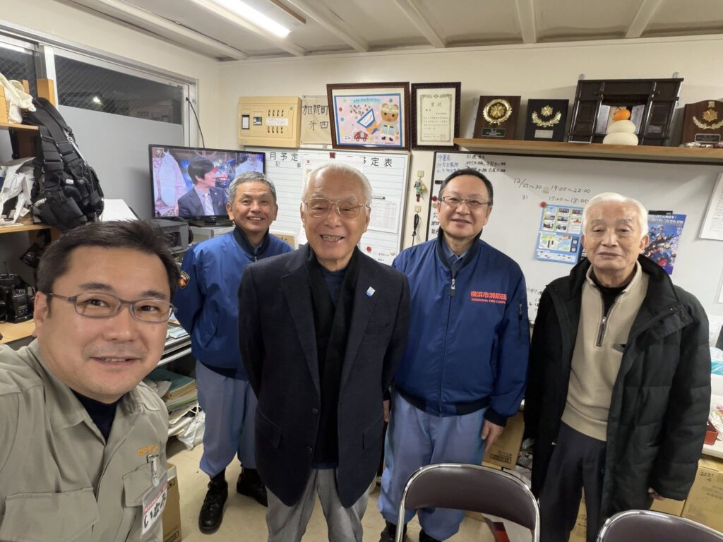 【地域の要・消防団】年末年始消防特別警戒