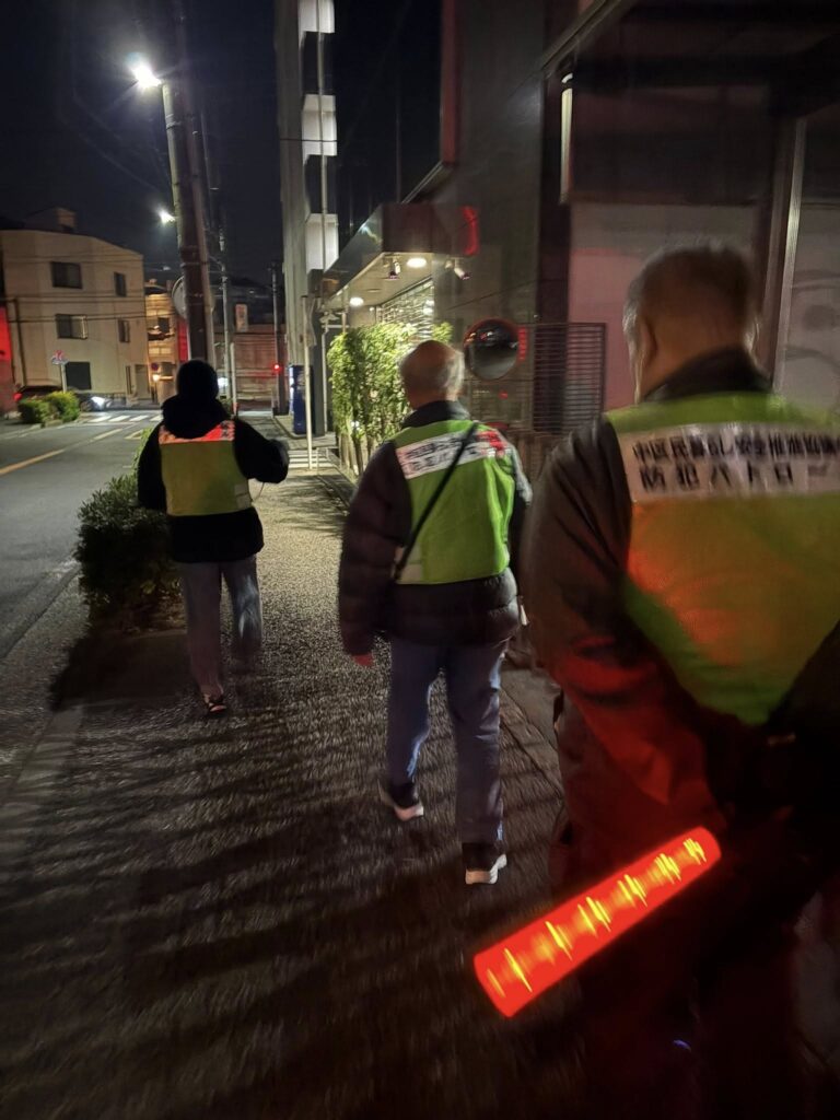 【火の用心・火の用心】年末の地域夜警