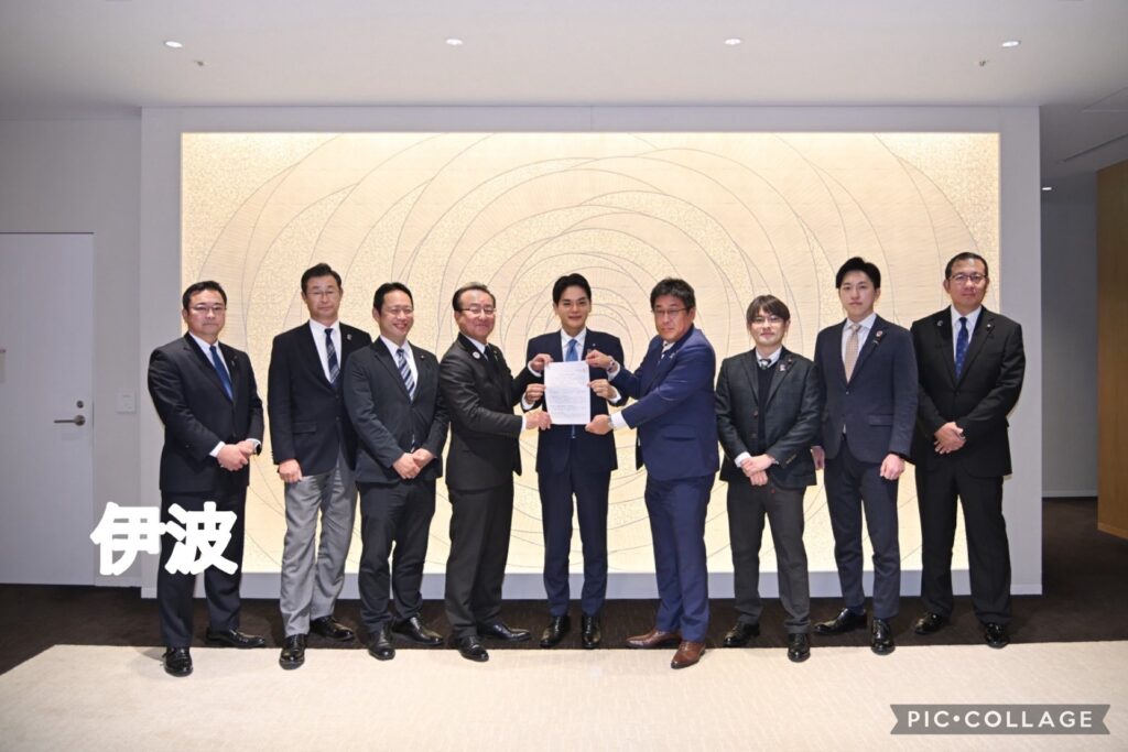 【物価高騰対策の早期実施を要望】山中市長へ要望書を手交