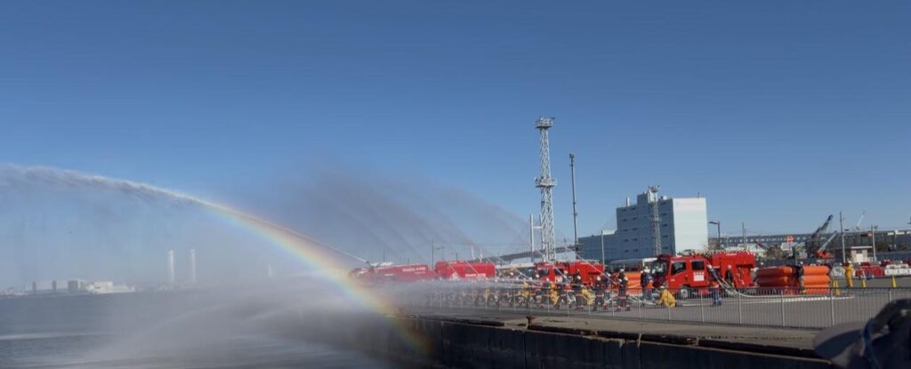 新年賀詞交歓会・中消防出初式
