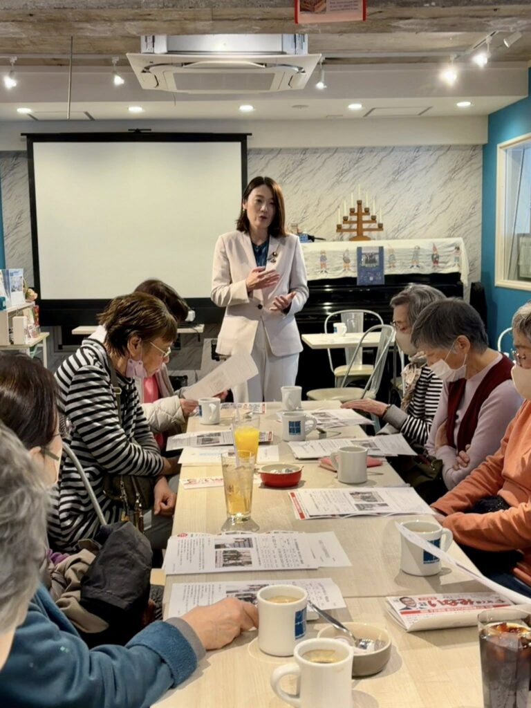 【市政報告・もちつき・初午祭】