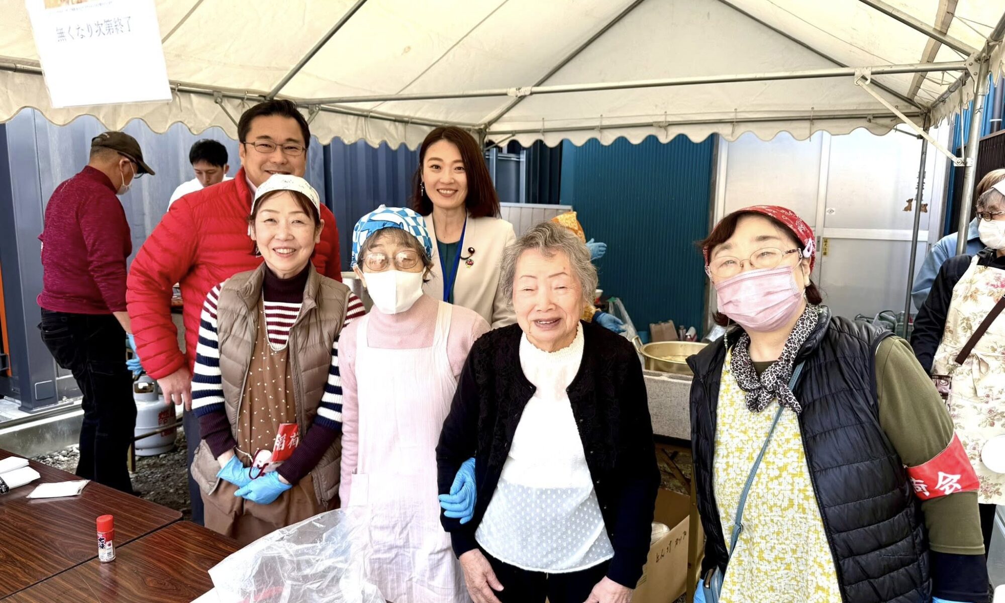 【市政報告・もちつき・初午祭】