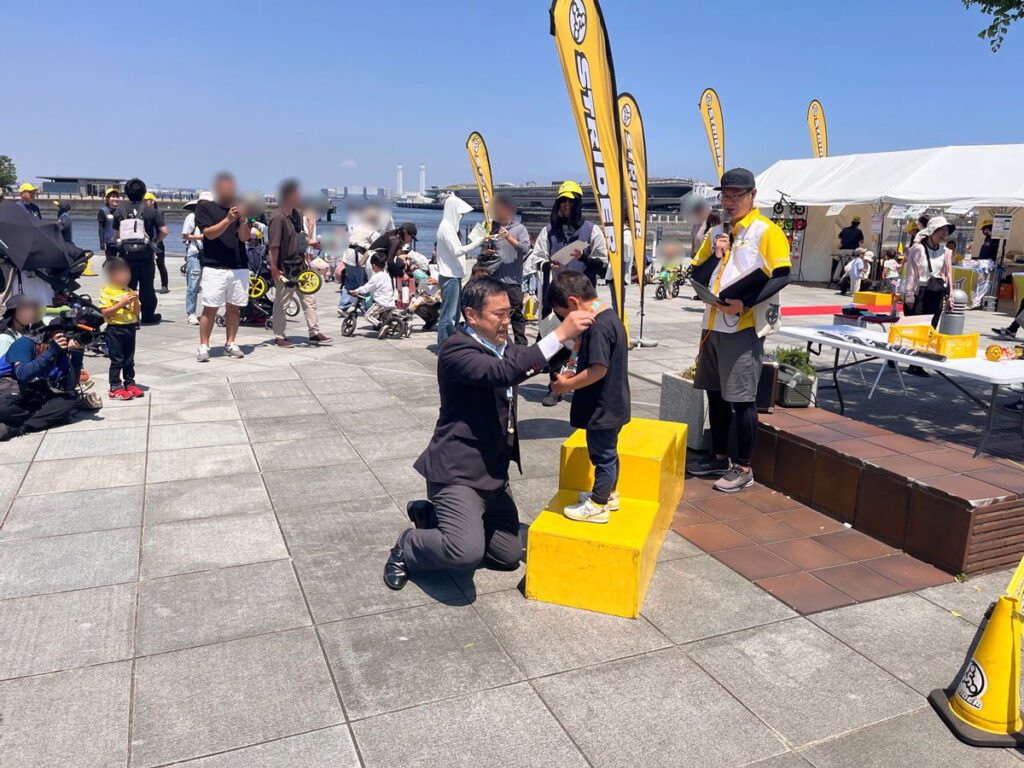 子どもが主役【トライアスロンステージ】