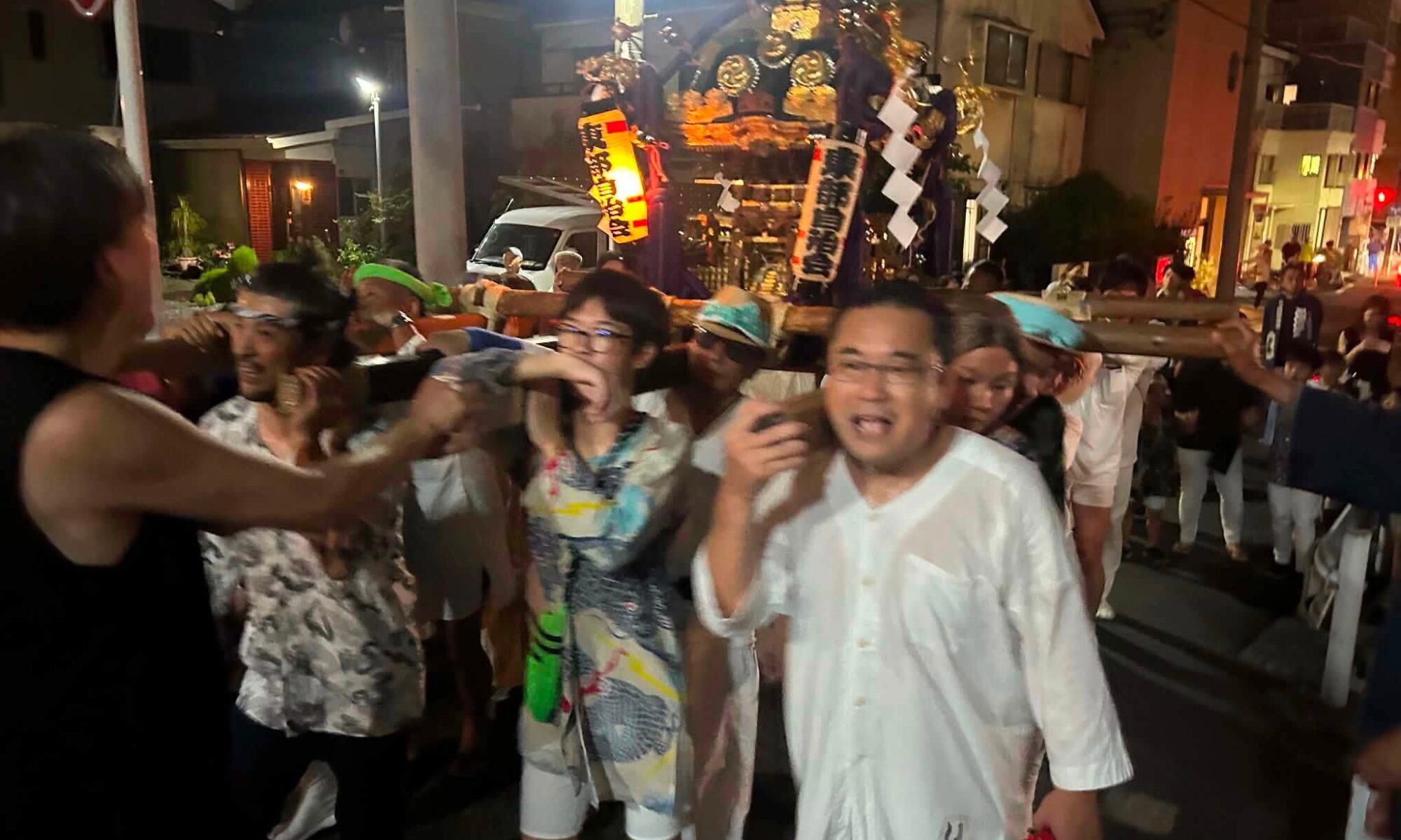 【北方皇太神宮の例大祭】街には笑顔が一番似合います
