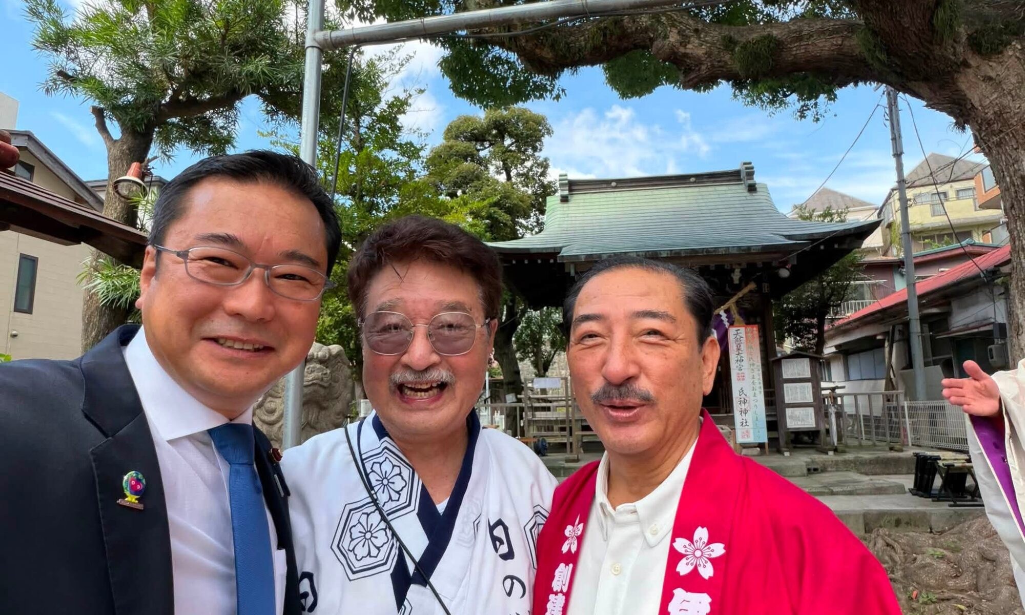 地域の熱気！　子神社例祭