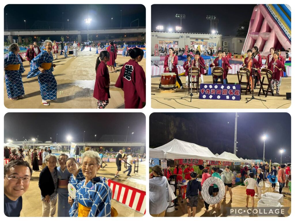 本牧市民プールで初の夏祭り!